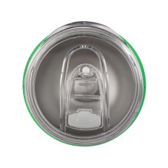 Вакуумная термокружка "Sense", непротекаемая крышка, крафтовая упаковка, зеленый