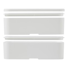 Двухслойный ланчбокс MIYO, белый