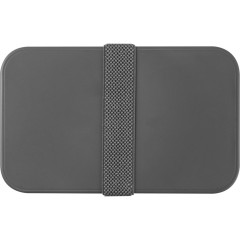 Двухслойный ланчбокс MIYO, серый/белый