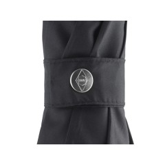 Зонт-трость 7399 Alugolf полуавтомат, черный/титан