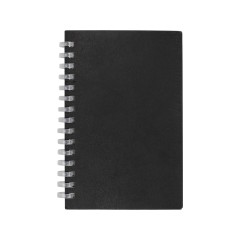 Блокнот на мягкой спирали А6 "Sahara", 60 листов 70 гр/м2, черный