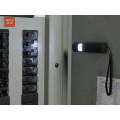 Магнитный фонарик «Tau mini», 10 диодов, черный