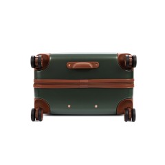 Чемодан BUGATTI Amelia, зеленый, поликарбонат / АБС-пластик, 50х29х76 см, 85 л