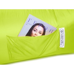 Надувной диван БИВАН 2.0, лимонный