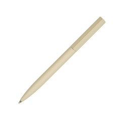 Шариковая металлическая ручка "Minimalist" софт-тач, бежевый