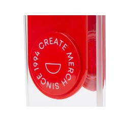 Бутылка для воды JUICY DRINK BOX, красный (тампопечать)