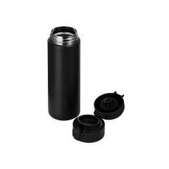 Вакуумная термокружка Waterline с медной изоляцией «Bravo», 400 мл, тубус, черный