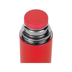 Термос Relaxika 101 (1 литр), красный (без лого)