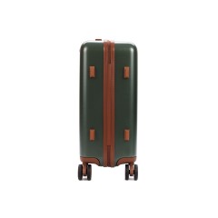 Чемодан BUGATTI Amelia, зеленый, поликарбонат / АБС-пластик, 32х22х53 см, 30 л