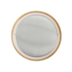 Стакан Batur с двойными стенками и бамбуковой крышкой, 450 мл