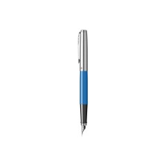 Ручка перьевая Parker Jotter Originals Blue Chrom CT, перо: F, цвет чернил: blue, в подарочной упаковке