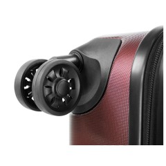 Чемодан BUGATTI Galatea, красный, поликарбонат / АБС-пластик, 36,5х24,5х56 см, 38 л