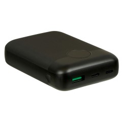 Внешний аккумулятор с быстрой зарядкой QC/PD «CosmIQ», 10000 мАч, черный