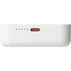 Беспроводной магнитный внешний аккумулятор с QC\PD «MagnifIQ», 10000 мАч, 15 Вт, белый