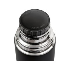 Термос Relaxika 101 (1 литр), черный (без лого)