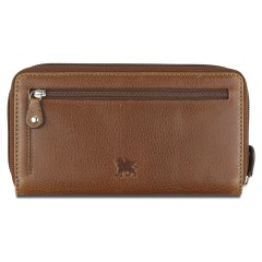 Кошелек Mano "Don Montez", натуральная кожа в коньячном цвете, 19 х 10,3 см