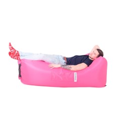 Надувной диван БИВАН 2.0, розовый