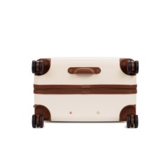 Чемодан BUGATTI Amelia, бежевый, поликарбонат / АБС-пластик, 50х29х76 см, 85 л