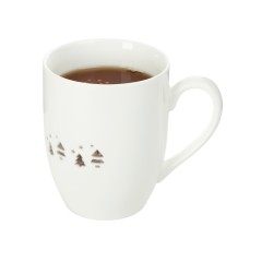 Кружка c прозрачной глазурью "Twinkling Trees"