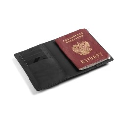 Обложка для паспорта Нит, черный