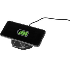 Док-станция «Geo Dock» с быстрой беспроводной зарядкой, черный с белой подсветкой. XOOPAR (P)