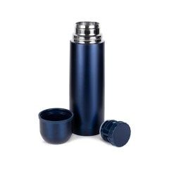 Термос Relaxika 101 (0,75 литра), темно-синий (без лого)