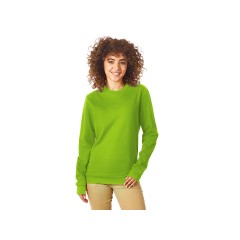 Свитшот "Motion" унисекс с начесом, зеленое яблоко