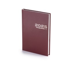 Ежедневник А5 датированный «Бумвинил» 2025, бордовый
