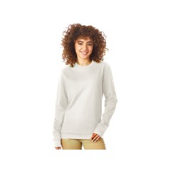 Свитшот "Motion" унисекс с начесом, белый