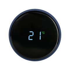 Вакуумный термос «Module X» с индикатором температуры, 500 мл, тубус, темно-синий