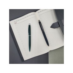 Ручка металлическая шариковая "San Remo", софт-тач, 1.0 мм, зеленый