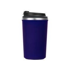 Герметичная термокружка на присоске "Kick", 350 мл, темно-синий