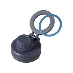 Вакуумная термобутылка с magsafe-держателем "INSIDER", 600 мл, синий