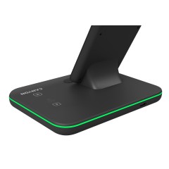 Беспроводное зарядное устройство для гаджетов "3-в-1" с технологией QI Canyon WS-303 (CNS-WCS303B), 15W, черный