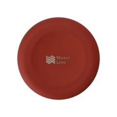 Вакуумная термобутылка "Cask" Waterline, soft touch, 500 мл, тубус, красный