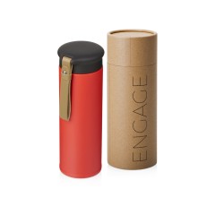 Вакуумный термос «Engage», 450 мл, тубус, красный