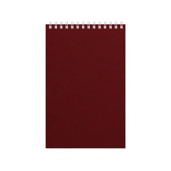 Бизнес - блокнот Альт А5 (127 х 198 мм) "Office" 60 л., бордовый