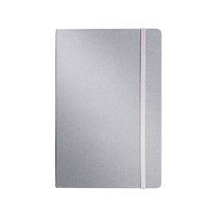 Блокнот классический офисный "Juan" А5, серебристый