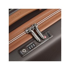 Чемодан 4-х колесный DELSEY, CHATELET AIR 2.0, 38л, коричневый