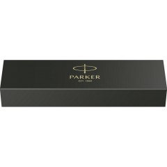 Перьевая ручка Parker IM Monochrome Black, перо:F, цвет чернил: blue, в подарочной упаковке.