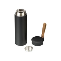 Вакуумный термос «Engage», 450 мл, тубус, черный