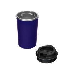 Герметичная термокружка на присоске "Kick", 350 мл, темно-синий