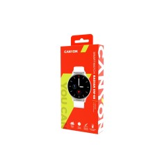 Смарт-часы Canyon SW-68 “ Badian”, IP68, серебряный