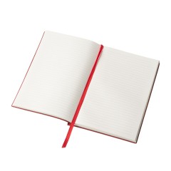 Блокнот А5 "Scribe", гибкая обложка, 96 листов 80 гр/м2, красный