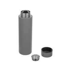 Вакуумный термос с двойными стенками и медным слоем "Torso", 480 мл, серый