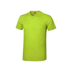 Футболка "Heavy Super Club" мужская с V-образным вырезом, зеленое яблоко
