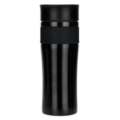 Термокружка вакуумная Polo, черная