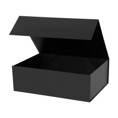 Подарочная коробка-трансформер средняя, черная
