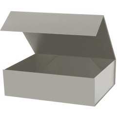 Подарочная коробка-трансформер большая, серая