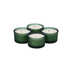 Набор ароматических свечей Sento, зеленый